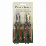 Kent & Stowe Traditional Secateurs Twin Pack
